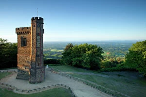 Images Dated 14th May 2011: Leith Hill Tower, highest point in south east England, view sout on a summer morning