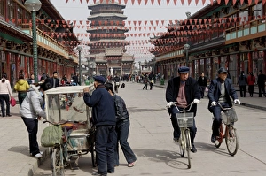 Liao Dynasty Avenue, Yingxian County, south of Datong, China, Asia Liao Dynasty Avenue, Yingxian County, south of Datong, China, Asia