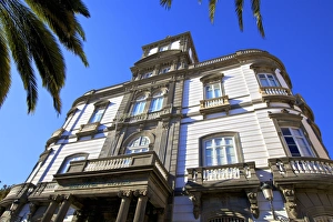 Library Building, Las Palmas de Gran Canaria, Gran Canaria, Canary Islands, Spain Library Building, Las Palmas de Gran Canaria, Gran Canaria, Canary Islands, Spain
