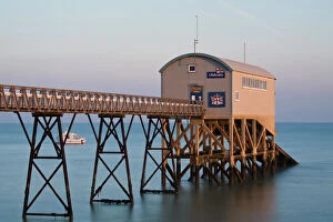 Images Dated 11th February 2012: Lifeboat Station, Selsey, West Sussex, England, United Kingdom, Europe