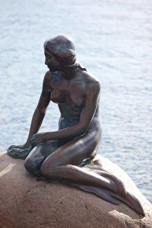 Sun Light Gallery: Little Mermaid, Copenhagen, Denmark, Scandinavia, Europe