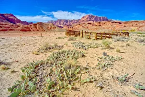 Lonely Dell Ranch Corral at Vermilion Cliffs National Monument near the Glen Canyon Lonely Dell Ranch Corral at Vermilion Cliffs National Monument near the Glen Canyon