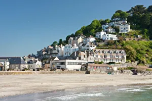 Tide Gallery: Looe Beach in Looe, Cornwall, England, United Kingdom, Europe