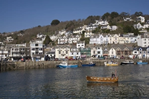 A Print of Looe, Cornwall, England