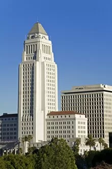Images Dated 26th November 2010: Los Angeles City Hall, California, United States of America, North America