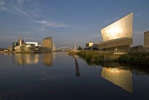 Galleries Gallery: Lowry Centre and Imperial War Museum North, Salford Quays, Manchester, England