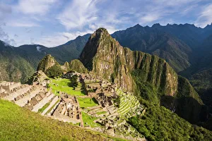 Machu Picchu Inca ruins and Huayna Picchu (Wayna Picchu), UNESCO World Heritage Site Machu Picchu Inca ruins and Huayna Picchu (Wayna Picchu), UNESCO World Heritage Site