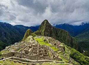 Images Dated 14th February 2017: Machu Picchu Ruins, UNESCO World Heritage Site, Cusco Region, Peru, South America