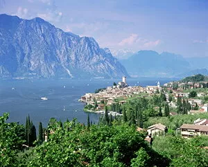 Images Dated 14th January 2000: Malcesine, Lake Garda
