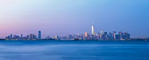 Manhattan and New Jersey Skyline from Staten Island, New York, United States of America Manhattan and New Jersey Skyline from Staten Island, New York, United States of America