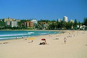 Relaxation Gallery: Manly Beach, Manly, Sydney, New South Wales, Australia