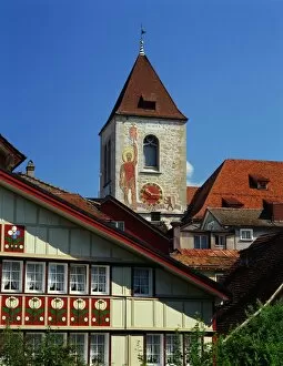 Mauritius Church, Appenzell, Switzerland