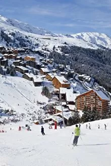 Images Dated 15th February 2009: Meribel-Mottaret, 1750m, ski area, Meribel, Three Valleys (Les Trois Vallees)