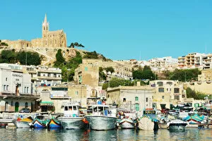 Images Dated 9th October 2014: Mgarr Harbour, Gozo Island, Malta, Mediterranean, Europe