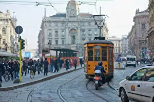 Trolley Collection: Milan, Lombardy, Italy, Europe