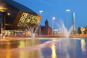 Millennium Centre Print: Cardiff Bay, Wales, UK