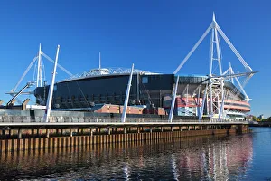Millennium Stadium Print, Cardiff, Wales