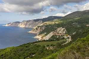 Monastery of Kipoureon on the west side of the Paliki Peninsula, Kefalonia Monastery of Kipoureon on the west side of the Paliki Peninsula, Kefalonia