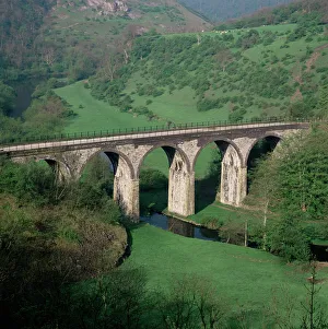 Viaducts Gallery: Monsal Dale Viaduct, Peak District National Park, Derbyshire, England, United Kingdom