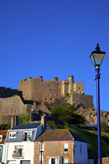 Mont Orgueil Castle, Gorey, Jersey, Channel Islands, Europe Mont Orgueil Castle, Gorey, Jersey, Channel Islands, Europe