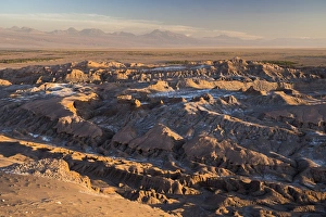 Moon Valley sunset (Valle de la Luna), Atacama Desert, North Chile, Chile, South America Moon Valley sunset (Valle de la Luna), Atacama Desert, North Chile, Chile, South America