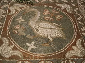Mosaic dating from around 400 AD, Soli, Northern Cyprus, Cyprus, Europe