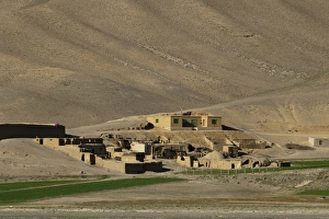 Mud village in Bamiyan Province, Afghanistan, Asia Mud village in Bamiyan Province, Afghanistan, Asia