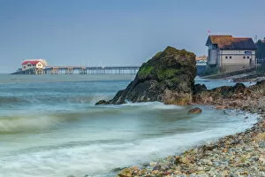 Shoreline Gallery: Mumbles Pier, Gower, Swansea, Wales, United Kingdom, Europe