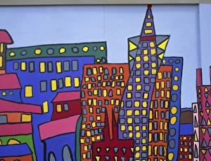 Murals, San Francisco, California, United States of America, North America Murals, San Francisco, California, United States of America, North America