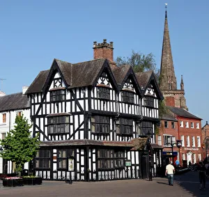Prints of Museum, Hereford, Herefordshire, England, United Kingdom, Europe Herefordshire Prints: Hereford Museum Print, Herefordshire, England