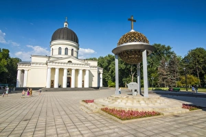 Nativity cathedral in the center of Chisinau capital of Moldova, Eastern Europe Nativity cathedral in the center of Chisinau capital of Moldova, Eastern Europe