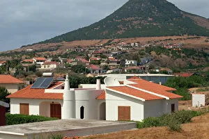 New homes in Vila Baleira, Porto Santo Island, off Madeira, Portugal, Atlantic, Europe New homes in Vila Baleira, Porto Santo Island, off Madeira, Portugal, Atlantic, Europe