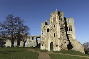 The Norman gateway and staircase tower at the ruins of Newark Castle in Newark-upon-Trent The Norman gateway and staircase tower at the ruins of Newark Castle in Newark-upon-Trent