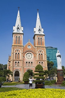 The Notre Dame Cathedral, Hoh Chi Minh City (Saigon), Vietnam, Indochina The Notre Dame Cathedral, Hoh Chi Minh City (Saigon), Vietnam, Indochina