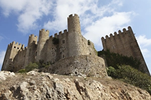 Estremadura Gallery: Obidos castle, a medieval forstress, today used as a luxury Pousada hotel, in Obidos, Estremadura