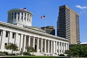 Images Dated 24th May 2011: Ohio Statehouse, Columbus, Ohio, United States of America, North America