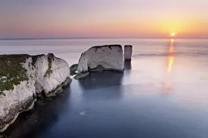 Dorset and East Devon Coast Collection: Old Harry Rocks, The Foreland or Handfast Point, Studland, Isle of Purbeck