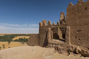 Old ksar, old town in the desert, near Timimoun, western Algeria, North Africa, Africa Old ksar, old town in the desert, near Timimoun, western Algeria, North Africa, Africa