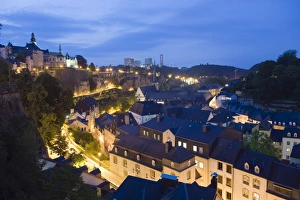 Old Town, UNESCO World Heritage Site, Luxembourg City, Grand Duchy of Luxembourg, Europe Old Town, UNESCO World Heritage Site, Luxembourg City, Grand Duchy of Luxembourg, Europe