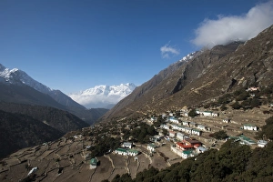 The old village of Pangboche on the Everest Base Camp trek, Nepal, Himalayas, Asia The old village of Pangboche on the Everest Base Camp trek, Nepal, Himalayas, Asia