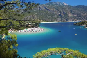 Eurasia Gallery: Oludeniz beach, Fethiye, Anatolia, Turkey, Asia Minor, Eurasia