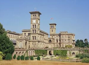Isle Of Wight Gallery: Osborne House home of Queen Victoria, Isle of Wight, England, UK, Europe