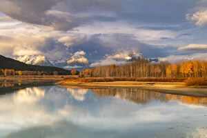 Teton Range Gallery: Oxbow Bend, Teton Range, Grand Teton National Park, Wyoming, United States of America