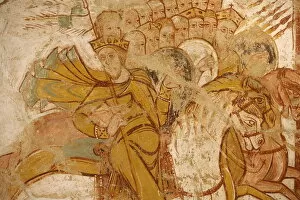 Images Dated 8th April 2000: Painting of kings attacked by Abraham and his followers, St
