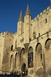 Historic Centre of Avignon: Papal Palace, Episcopal Ensemble and Avignon Bridge Gallery: Palais des Papes, Avignon, UNESCO World Heritage Site, Vaucluse, Provence, France, Europe