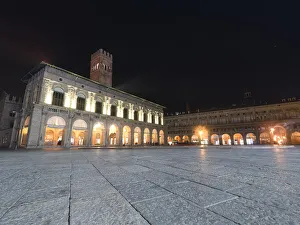 Palazzo of Podesta in the historical centre of Bologna, Piazza Maggiore, Bologna Palazzo of Podesta in the historical centre of Bologna, Piazza Maggiore, Bologna