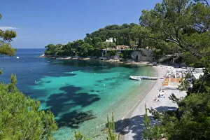Images Dated 4th June 2013: Paloma Beach, Saint-Jean-Cap-Ferrat, Provence-Alpes-Cote d Azur, Provence, France, Mediterranean