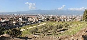 Panorama over Antioch, Hatay province, Southwest Turkey, Anatolia, Turkey, Asia Minor Panorama over Antioch, Hatay province, Southwest Turkey, Anatolia, Turkey, Asia Minor