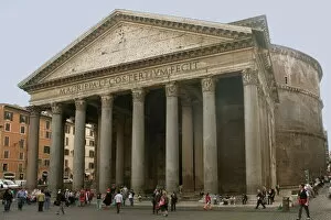 Images Dated 16th October 2008: Pantheon, Rome, Lazio, Italy, Europe