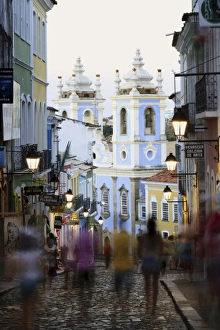 The Pelourinho area in the historical centre of Salvador, UNESCO World Heritage Site The Pelourinho area in the historical centre of Salvador, UNESCO World Heritage Site